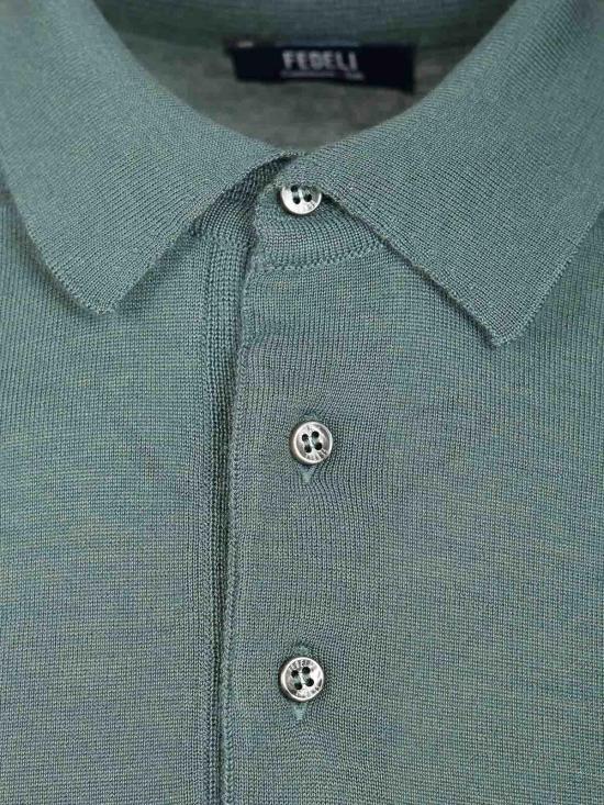 26FW 페델리 폴로 티셔츠 MU0L7091114 Green - FEDELI