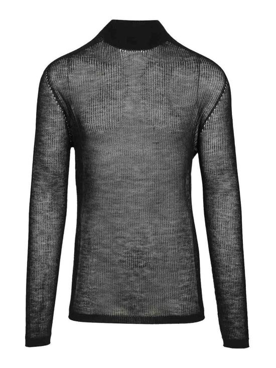 26FW 릭 오웬스 터틀넥 RU02F4626RIBWSL09 BLACK