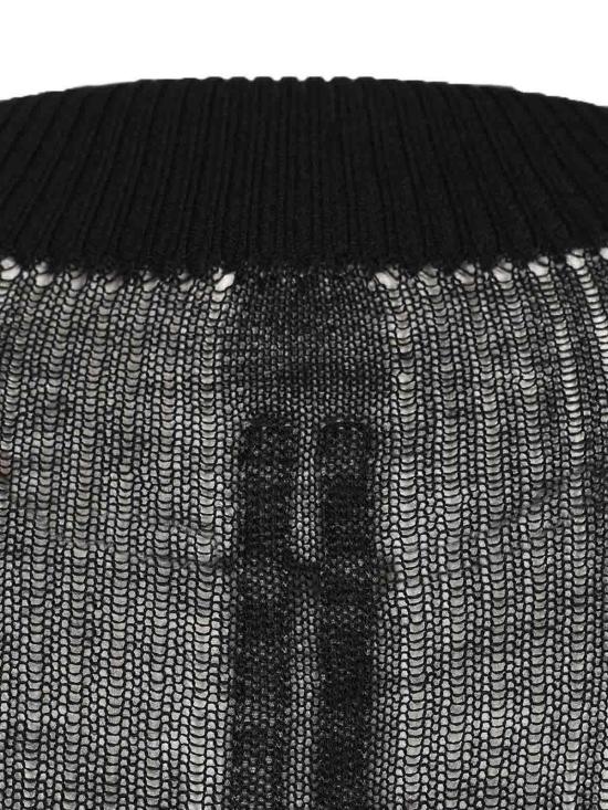 26FW 릭 오웬스 터틀넥 RU02F4626RIBWSL09 BLACK - RICK OWENS