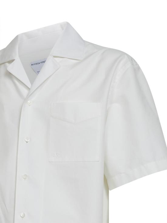 26SS 보테가베네타 셔츠 862131V6D109071 WHITE - BOTTEGA VENETA