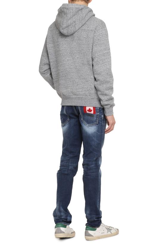  디스퀘어드2 후드 티셔츠 S74GU0744 GRAY - DSQUARED2