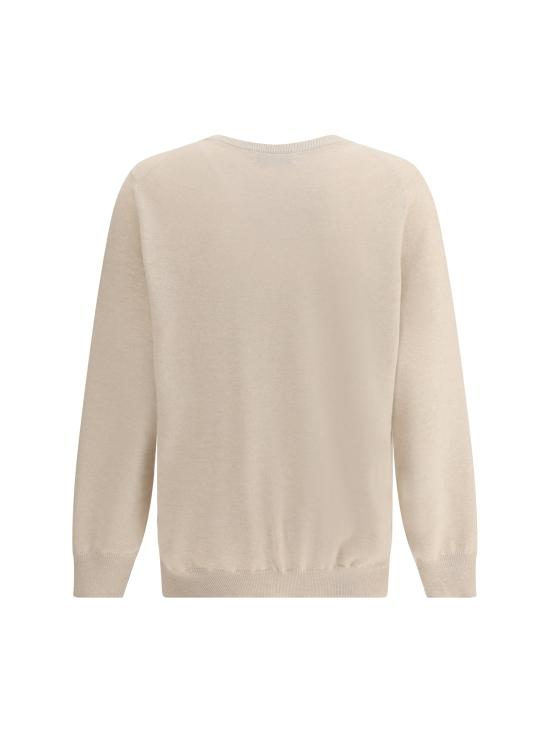 25FW 브루넬로 쿠치넬리 캐시미어 니트 M2200100 BEIGE - BRUNELLO CUCINELLI