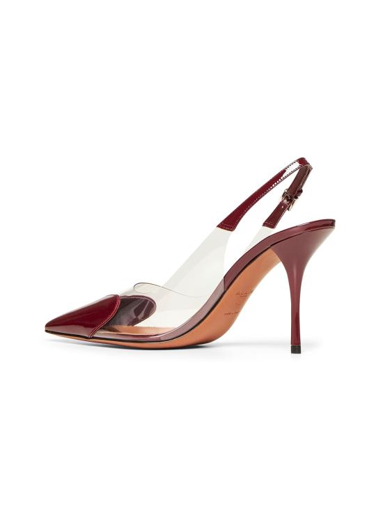 26FW 알라이아 힐/펌프스 AA3E083CK150 325 BURGUNDY - ALAIA