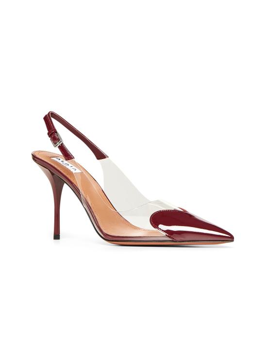 26FW 알라이아 힐/펌프스 AA3E083CK150 325 BURGUNDY - ALAIA