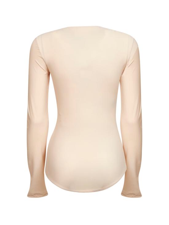 26FW 마르지엘라 바디수트 티셔츠 S51NA0056S20518118 BEIGE - MAISON MARGIELA