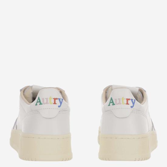 26FW 오트리 메달리스트 로우 레더 스니커즈 AULWBG01 WHITE - AUTRY