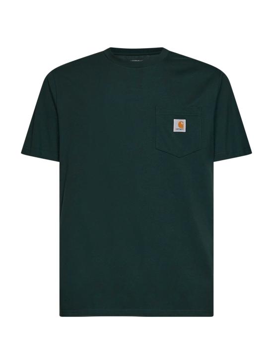 26FW 칼하트 WIP 숏슬리브 포켓 티셔츠 I030434 3U0XX GREEN