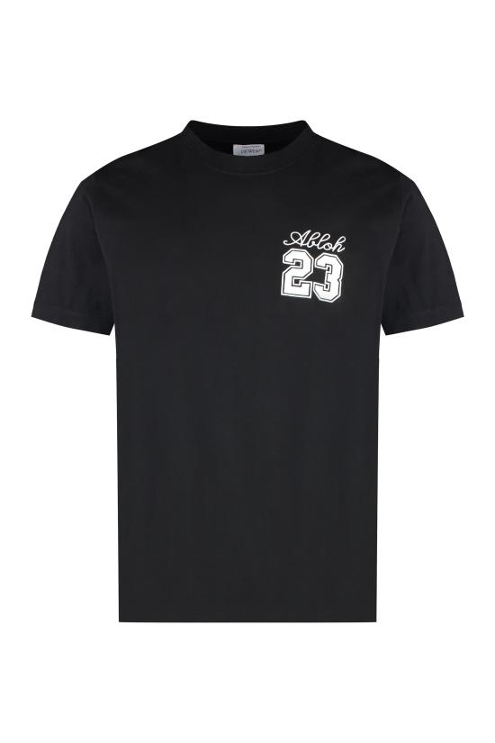  오프화이트 탑 OMAA027S24JER005 BLACK