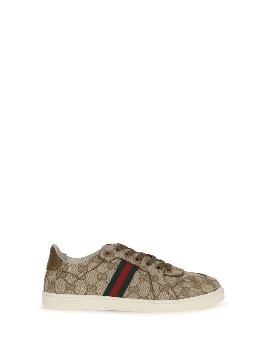 26FW 구찌 스트레치 로우탑 스니커즈 871611FAF48 BEIGE - GUCCI