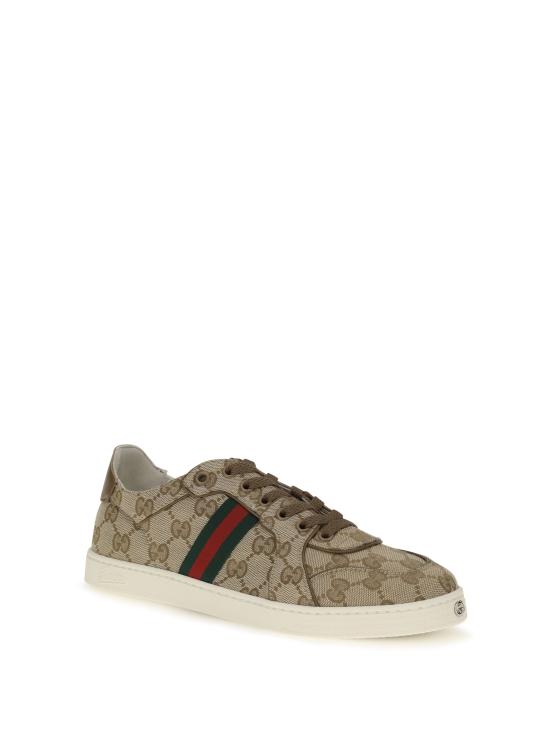 26FW 구찌 스트레치 로우탑 스니커즈 871611FAF48 BEIGE - GUCCI