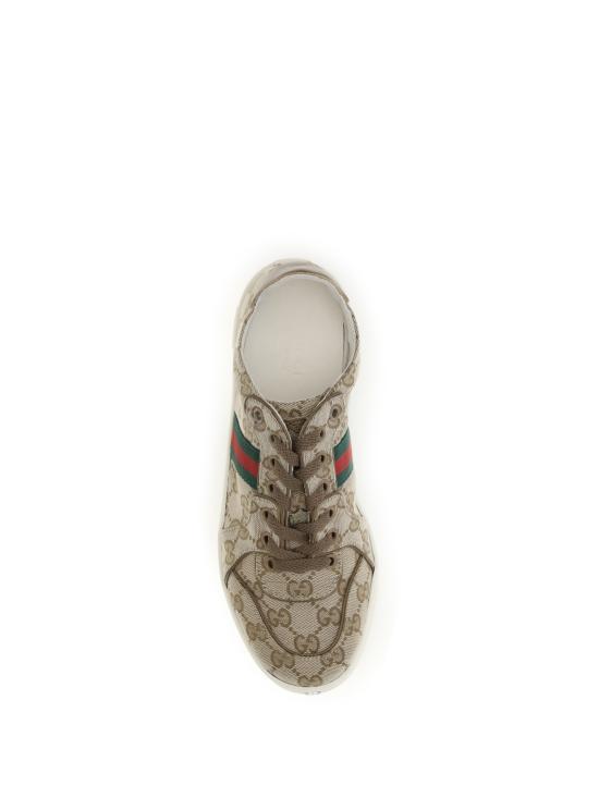 26FW 구찌 스트레치 로우탑 스니커즈 871611FAF48 BEIGE