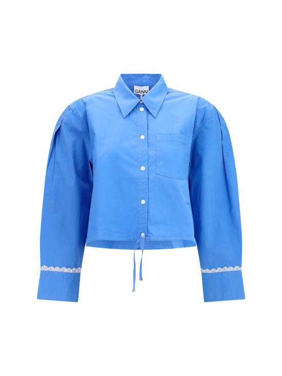 26FW 가니 셔츠 A1140008 BLUE - GANNI