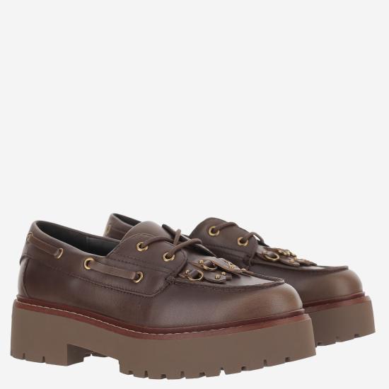 26FW 핑코 플랫 슈즈 SD0561 BROWN - PINKO