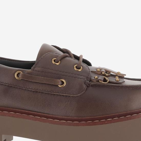 26FW 핑코 플랫 슈즈 SD0561 BROWN - PINKO