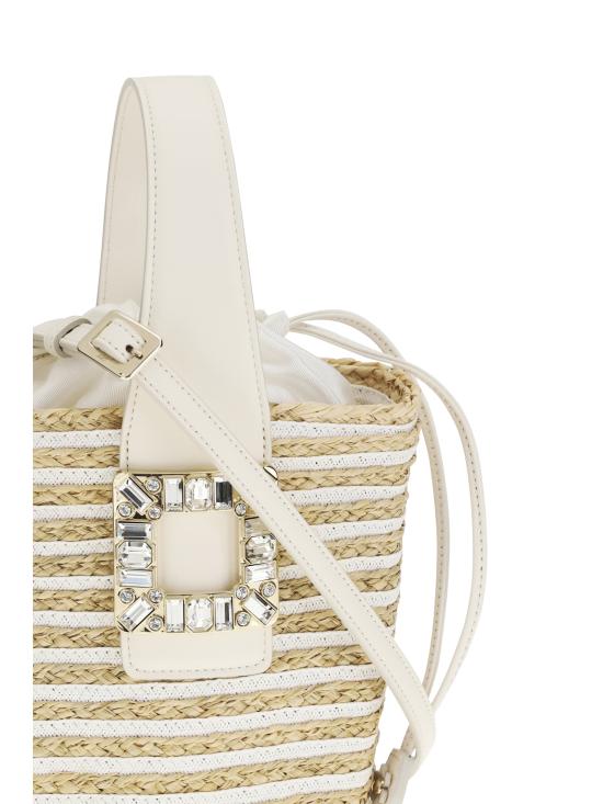 26SS 로저비비에 비브 스케이드 버킷백 RBWAOKK4100V6Z BEIGE - ROGER VIVIER