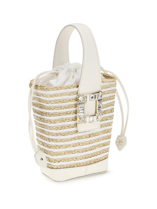 26SS 로저비비에 비브 스케이드 버킷백 RBWAOKK4100V6Z BEIGE - ROGER VIVIER
