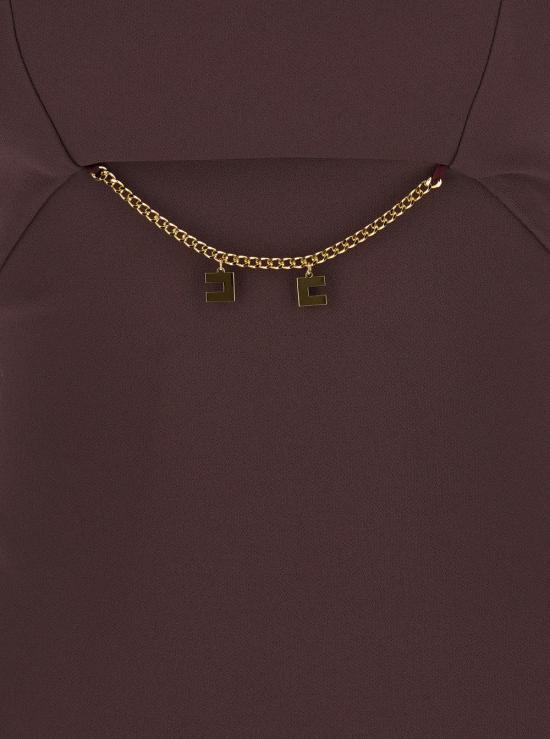 25FW 엘리자베타프랜치 원피스 AB80856E2 BORDEAUX - ELISABETTA FRANCHI
