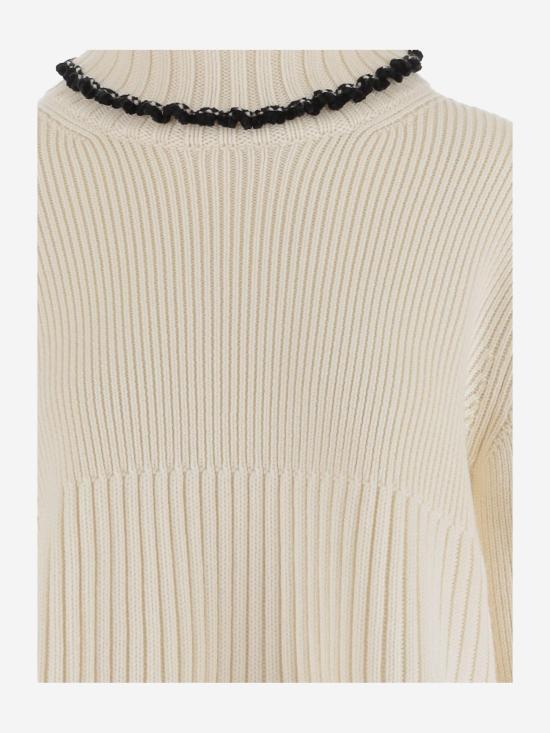 25FW 질샌더 스웨터 J02GP0233 IVORY - JIL SANDER