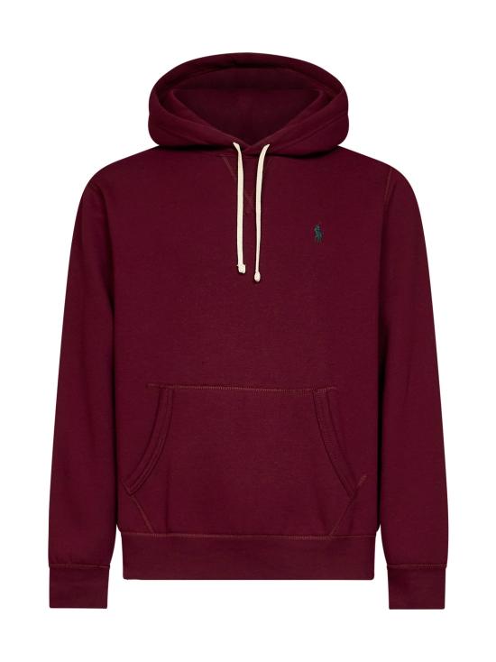 26FW 폴로 랄프로렌 포니로고 자수 후드 티셔츠 710766778 025 BORDEAUX