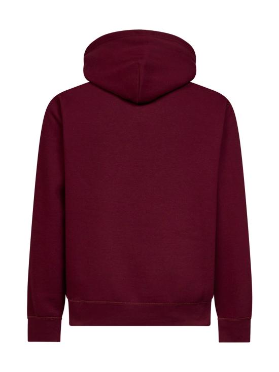 26FW 폴로 랄프로렌 포니로고 자수 후드 티셔츠 710766778 025 BORDEAUX - POLO RALPH LAUREN