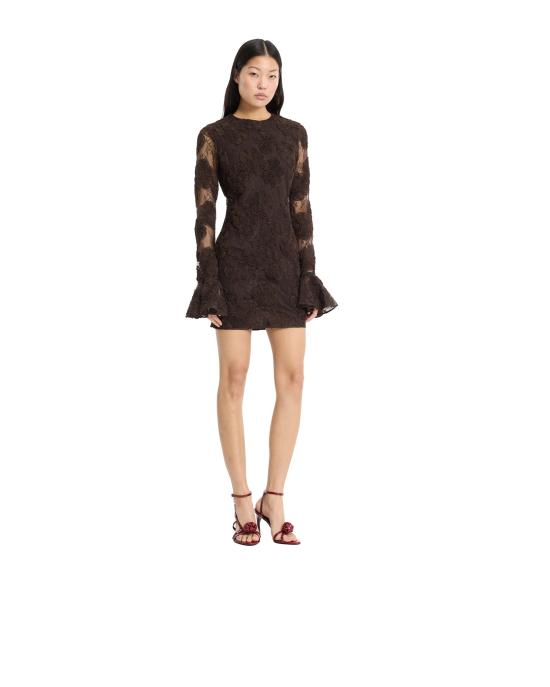 26FW 로테이트 바이 크리스텐슨 원피스 1162851667 BROWN - ROTATE BY BIRGERCHRISTENSEN