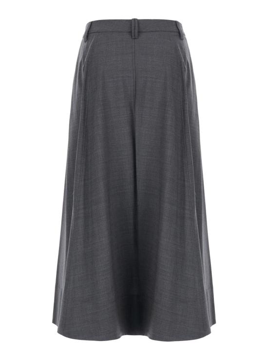 26FW 브루넬로 쿠치넬리 스커트 M0W07G3951 GRAY - BRUNELLO CUCINELLI