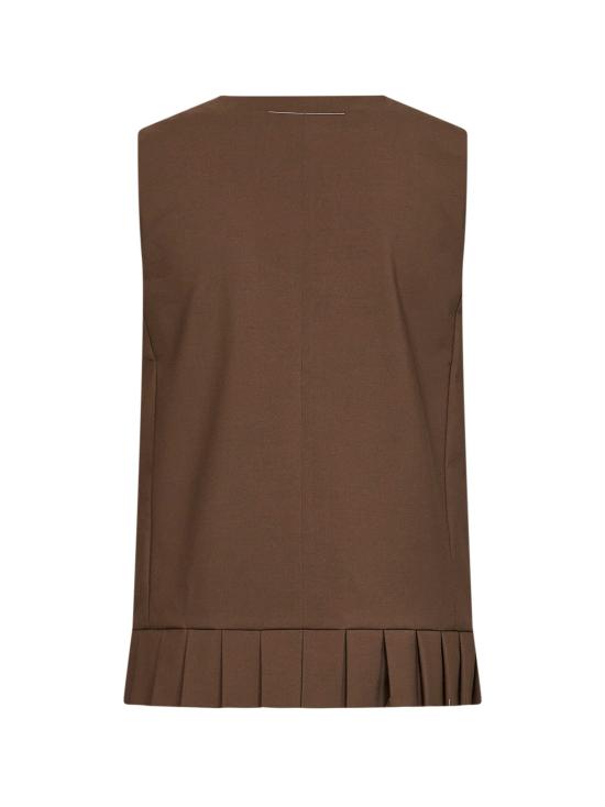 26FW MM6 메종마르지엘라 민소매 티셔츠 S52NC0359M35436123 BROWN - MM6 MAISON MARGIELA