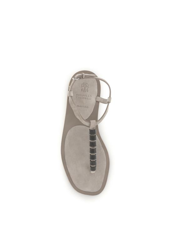 26SS 브루넬로 쿠치넬리 샌들 MZSFC3151 BEIGE - BRUNELLO CUCINELLI