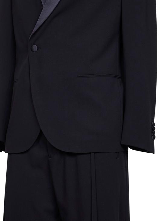 26FW 조르지오 아르마니 수트 팬츠 GM003678TE10043UB109 NAVY - GIORGIO ARMANI