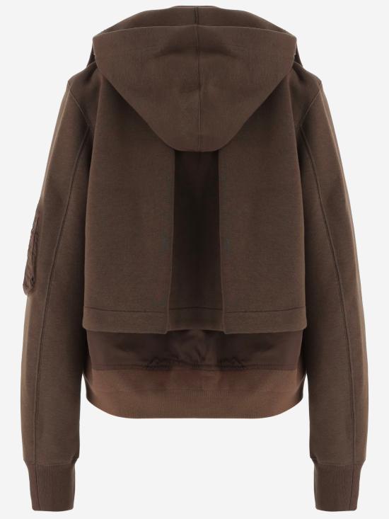 26FW 사카이 긴팔 티셔츠 08681 BROWN - SACAI