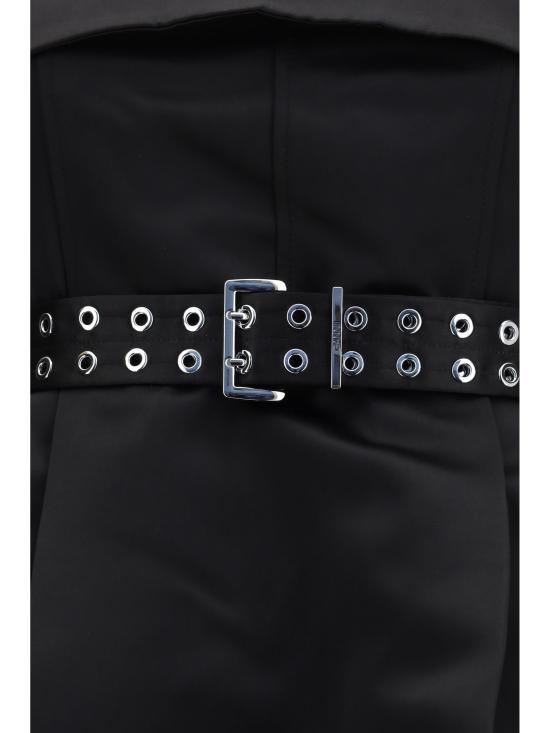 26SS 가니 원피스 A1030437 BLACK
