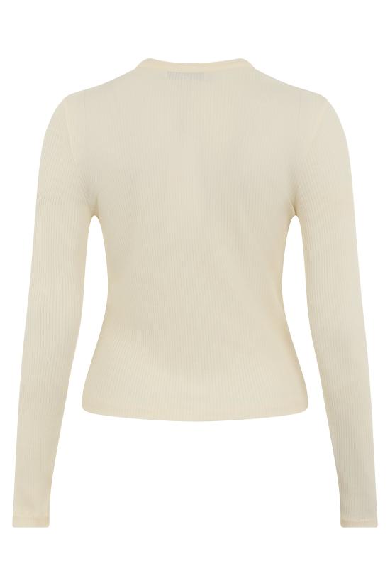 26SS 메종키츠네 베이비 폭스 립드 가디건 PW00512KJ0134 YELLOW - MAISON KITSUNE