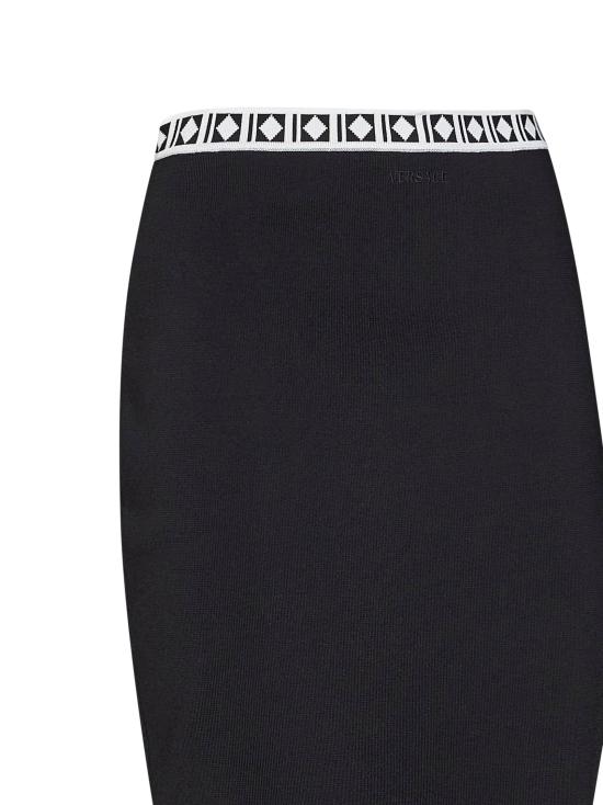 26FW 베르사체 스커트 10257741A183571B000 BLACK - VERSACE