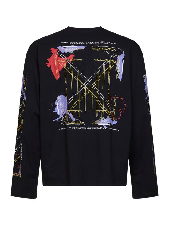 26FW 오프화이트 탑 44MAB09CF26J003 001 BLACK - OFF WHITE