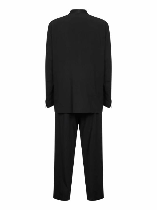 26FW 조르지오 아르마니 수트 팬츠 GM002553TE10043UC001 BLACK - GIORGIO ARMANI