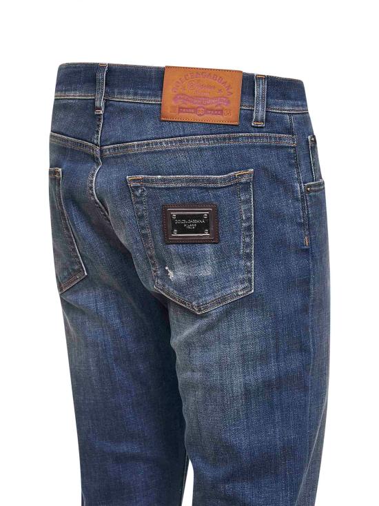26SS 돌체앤가바나 데님 팬츠 GY07CDG8OJ9S9001 BLUE - DOLCE & GABBANA