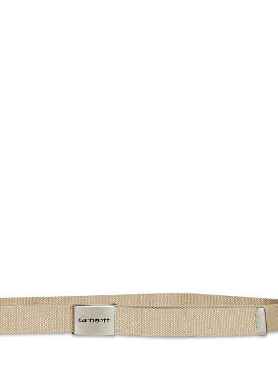 26SS 칼하트 WIP 클립 벨트 크롬 I019176 G1XX BEIGE - CARHARTT WIP