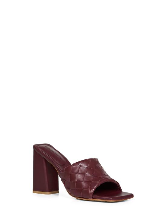 26SS 보테가베네타 샌들 855947V2ED02240 BURGUNDY - BOTTEGA VENETA