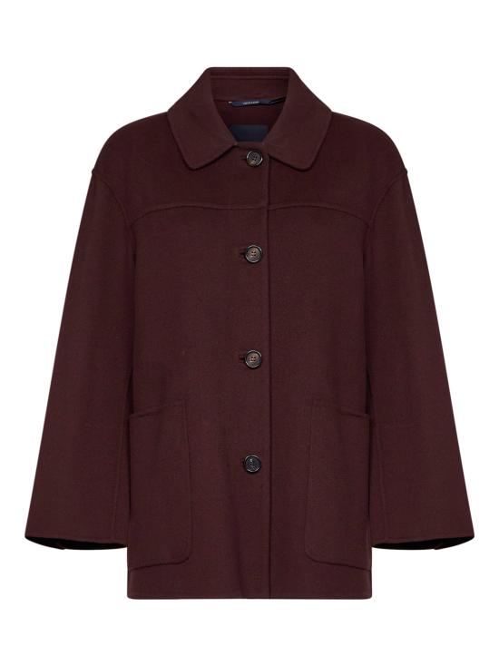 26FW 막스마라 코트 2629086011600SMMGIUGNO017 BURGUNDY