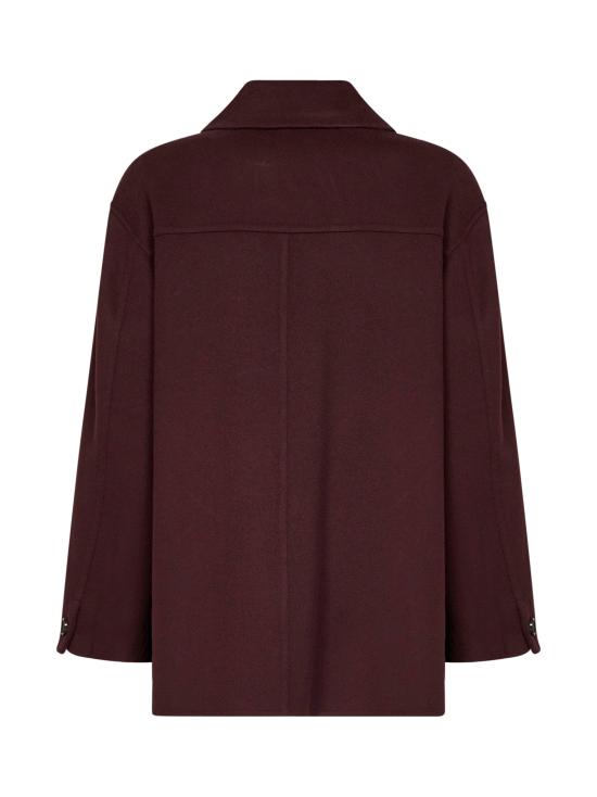 26FW 막스마라 코트 2629086011600SMMGIUGNO017 BURGUNDY - MAX MARA