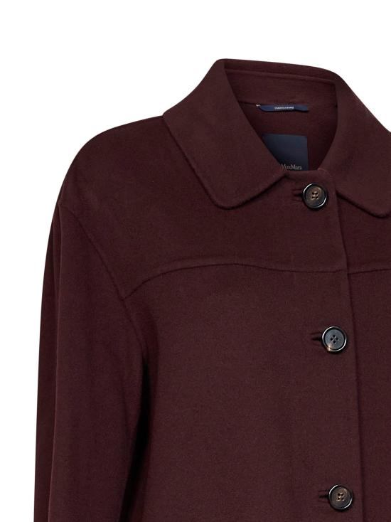 26FW 막스마라 코트 2629086011600SMMGIUGNO017 BURGUNDY - MAX MARA