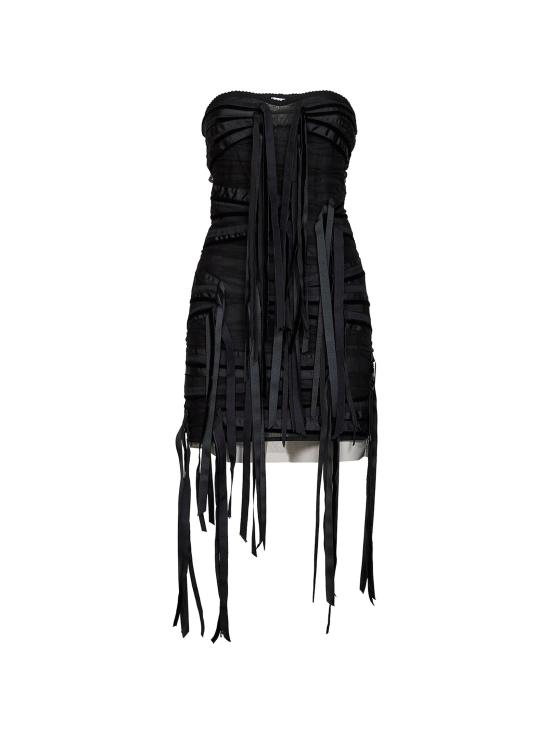 26FW 디 아티코 원피스 261WCA00521EMB030RA100 BLACK