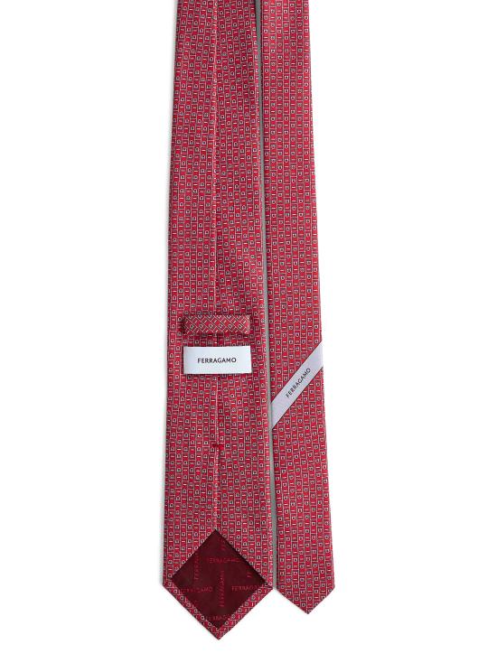 26FW 살바토레 페라가모 넥타이 3509974VIVA774230 RED - SALVATORE FERRAGAMO