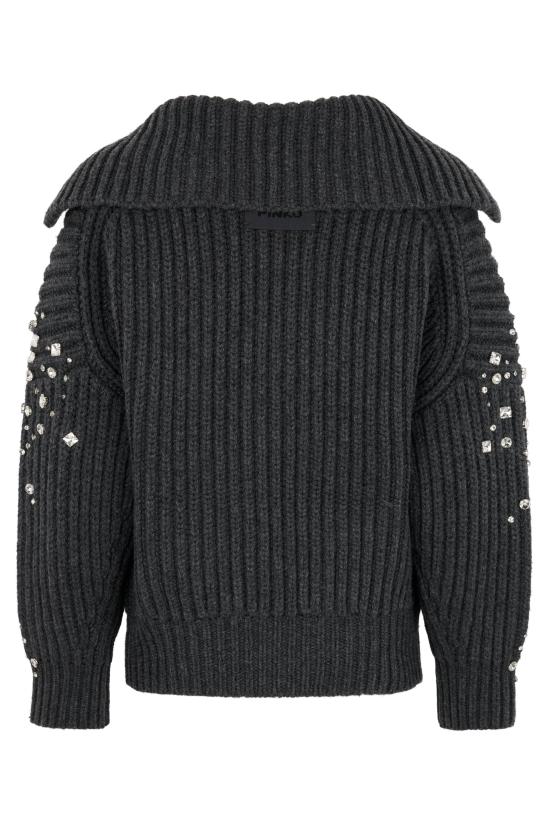 25FW 핑코 스웨터 105638 GRAY - PINKO