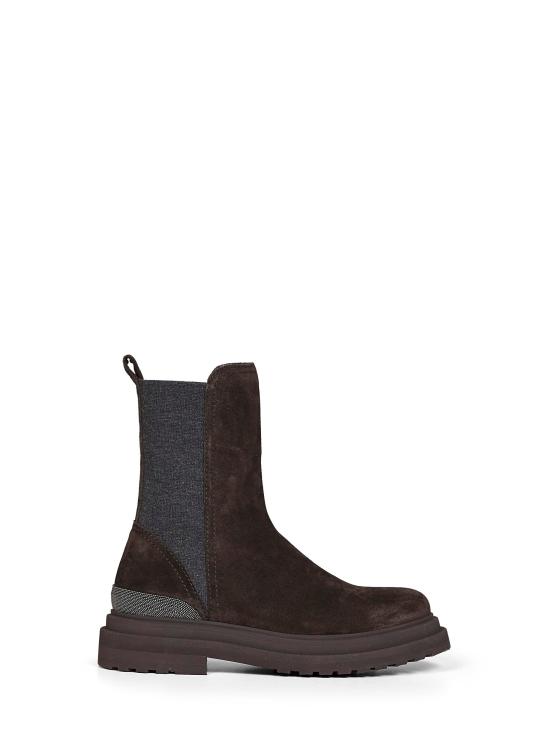 26FW 브루넬로 쿠치넬리 부츠 MZSFG3307 C9795 BROWN