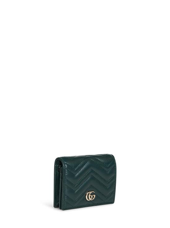 26SS 구찌 GG 마몽 카드 케이스 466492AAFAX3020 GREEN - GUCCI