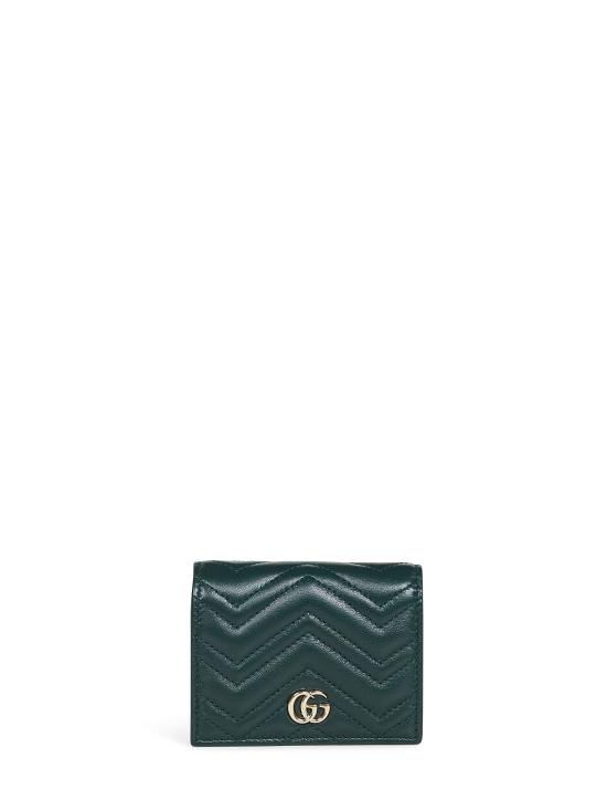 26SS 구찌 GG 마몽 카드 케이스 466492AAFAX3020 GREEN