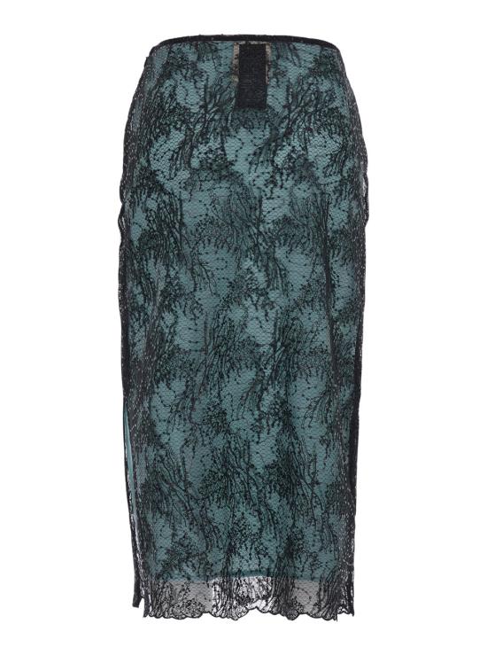 26FW 세미쿠튀르 스커트 Y6WQ53 BLACK - SEMI-COUTURE