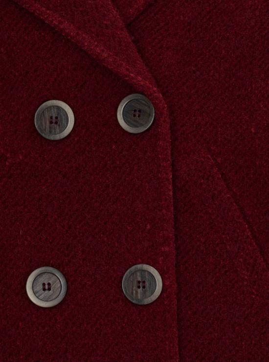 26FW NANAN 코트 I26483 BURGUNDY - NANAN