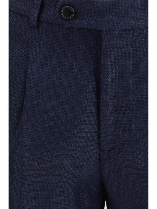 26SS 브루넬로 쿠치넬리 수트 팬츠 MZ403LDTH5 NAVY - BRUNELLO CUCINELLI
